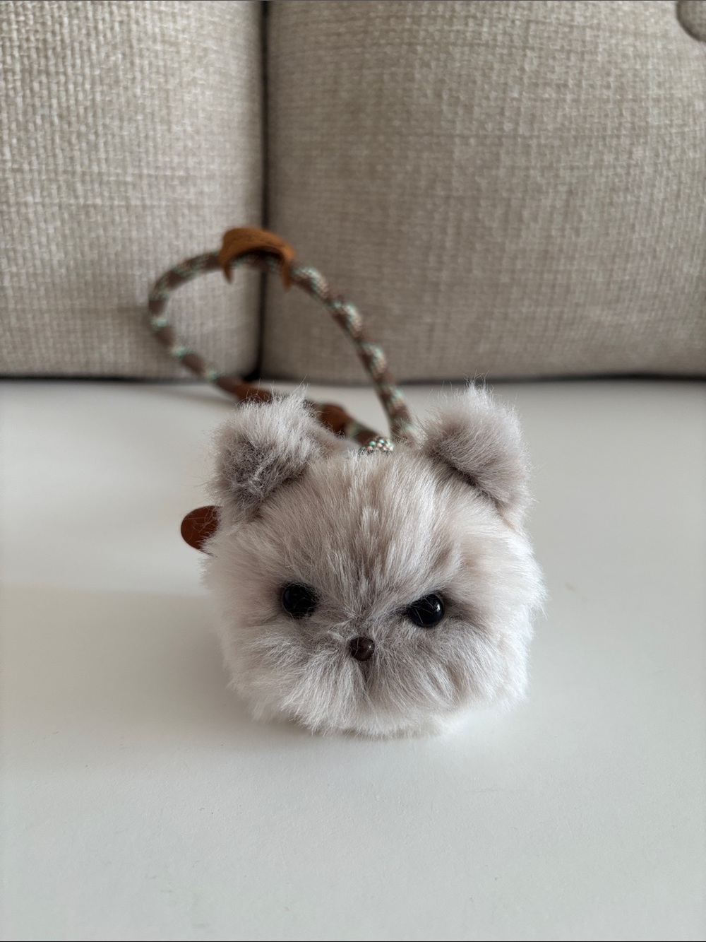 Handmade Cat Charm & Phone Lanyard